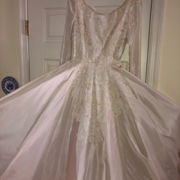 Vintage 1955 Priscilla of Boston wedding dress - Picture 4 of 9